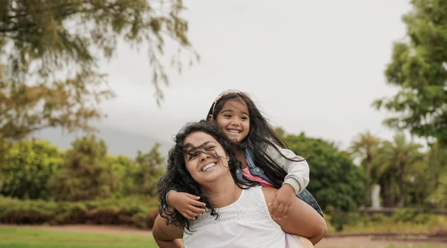 Sinhalese mother child